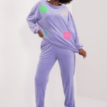 Spodnie Komplet Model DHJ-KMPL-8655.05 Light Violet – Italy Moda