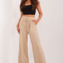 Spodnie Damskie Model DHJ-SP-8229.84 Beige – Italy Moda