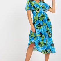 Sukienka Model DHJ-SK-15967.54P Black/Blue – Italy Moda