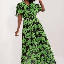 Sukienka Model DHJ-SK-15986.67 Black/Green – Italy Moda