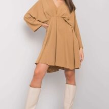 Sukienka Model DHJ-SK-11981B.19 Dark Beige – Italy Moda