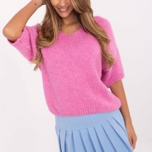 Sweter Damski Model MI-SW-2103.07 Pink – Italy Moda