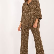 Spodnie Komplet Model DHJ-KMPL-19589-4.64 Black/Beige – Italy Moda