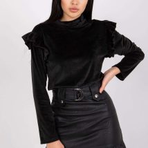 Bluzka Model DHJ-BZ-6533B.85 Black – Italy Moda