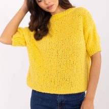 Sweter Damski Model MI-SW-2701.23 Yellow – Italy Moda