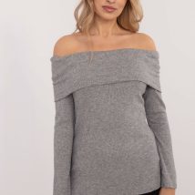 Sweter Damski Model DHJ-SW-A2449.33 Grey – Italy Moda