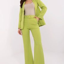 Spodnie Damskie Model DHJ-SP-18737.08 Limonka – Italy Moda