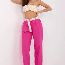 Spodnie Damski Model DHJ-SP-20506.79 Fuksja – Italy Moda