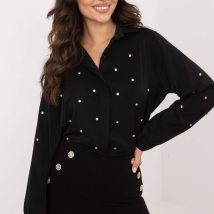 Koszula Damska Model DHJ-KS-18397.47P Black – Italy Moda