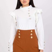 Bluzka Model DHJ-BZ-6533A.44P White – Italy Moda