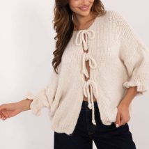 Sweter Damski Model MI-SW-2911.91 Light Beige – Italy Moda