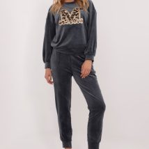 Spodnie Komplet Model DHJ-KMPL-8655-1.67 Grafit – Italy Moda