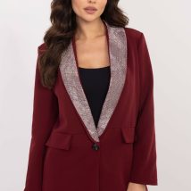 Marynarka Model DHJ-MA-19926.85P Bordo – Italy Moda