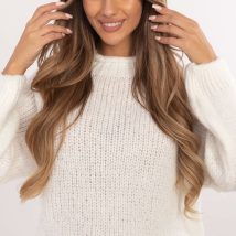 Sweter Damski Model MI-SW-1311.31 Ecru – Italy Moda