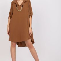 Sukienka Model DHJ-SK-V2209.94 Brown – Italy Moda