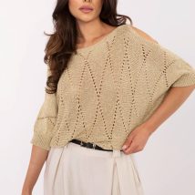 Sweter Damski Model MI-SW-1605.83 Gold – Italy Moda