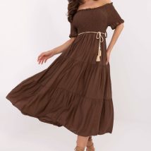 Sukienka Model MI-SK-A2609.96 Brown – Italy Moda
