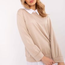 Bluzka Model MI-BZ-A5997.49 Beige – Italy Moda