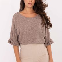 Sweter Damski Model IT-SW-99244.65 Dark Beige – Italy Moda
