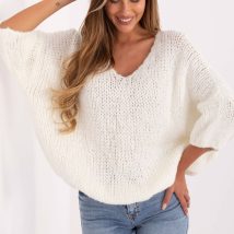 Sweter Damski Model IT-SW-7703.70 Ecru – Italy Moda