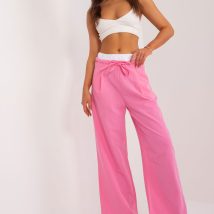 Spodnie Damskie Model DHJ-SP-A7327TRT2.32 Pink – Italy Moda