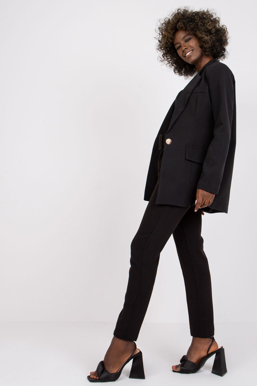 Marynarka Model DHJ-MA-15556.22X Black - Italy Moda - obrazek 3