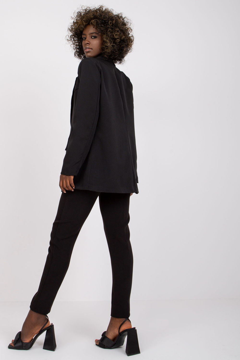 Marynarka Model DHJ-MA-15556.22X Black - Italy Moda - obrazek 4