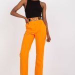 Spodnie Damskie Model DHJ-SP-13165.20 Light Orange - Italy Moda - obrazek 5