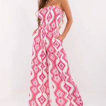 Kombinezon Model MI-KO-611251.09 White/Pink – Italy Moda