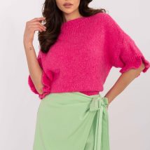 Sweter Damski Model MI-SW-2913.99 Fluo Pink – Italy Moda