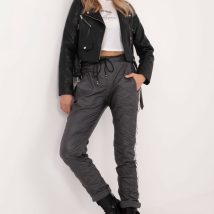 Spodnie Damskie Model DHJ-SP-21557.35 Grafit – Italy Moda