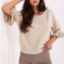 Sweter Damski Model IT-SW-99244.65 Light Beige – Italy Moda