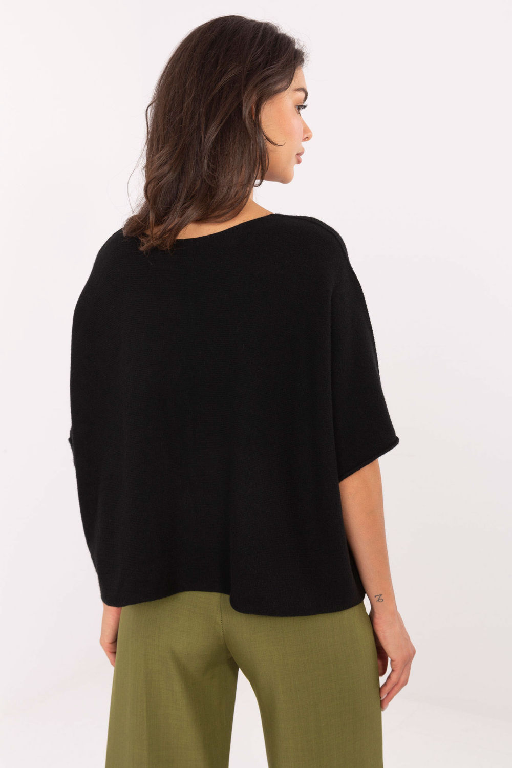 Sweter Damski Model IT-SW-2202.52 Black - Italy Moda - obrazek 4