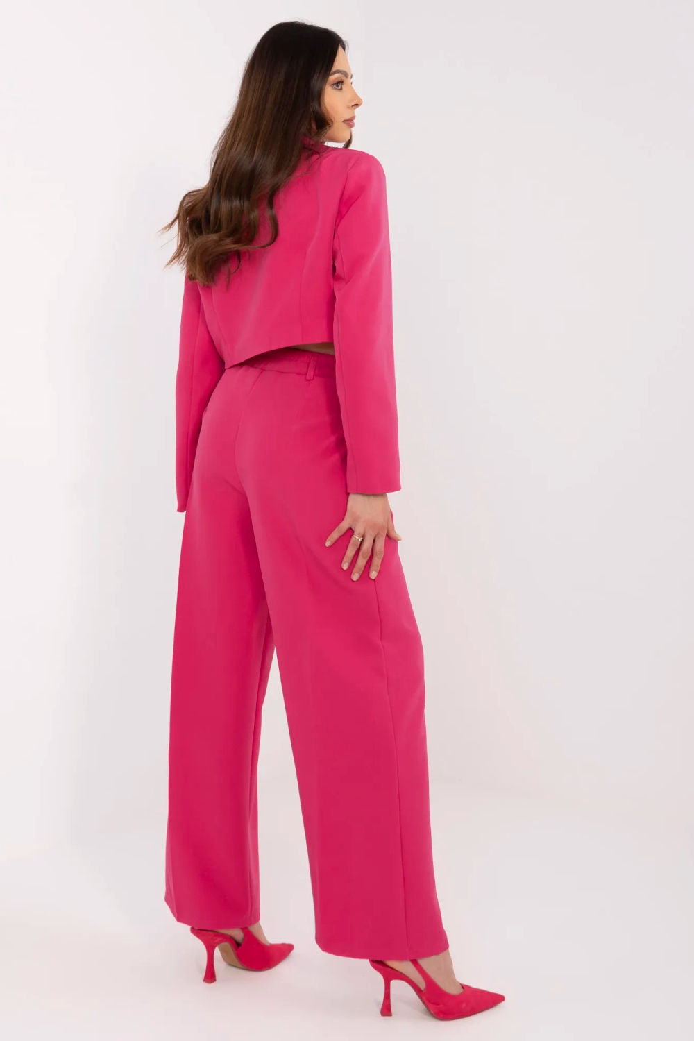 Spodnie Komplet Model DHJ-KMPL-A9019.68 Fuksja - Italy Moda - obrazek 4