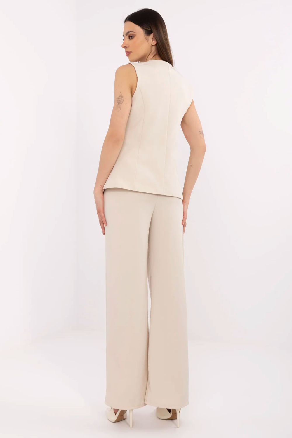 Spodnie Komplet Model MI-KMPL-C322.68 Beige - Italy Moda - obrazek 4