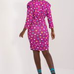 Sukienka Model DHJ-SK-17311.87 Violet - Italy Moda - obrazek 4