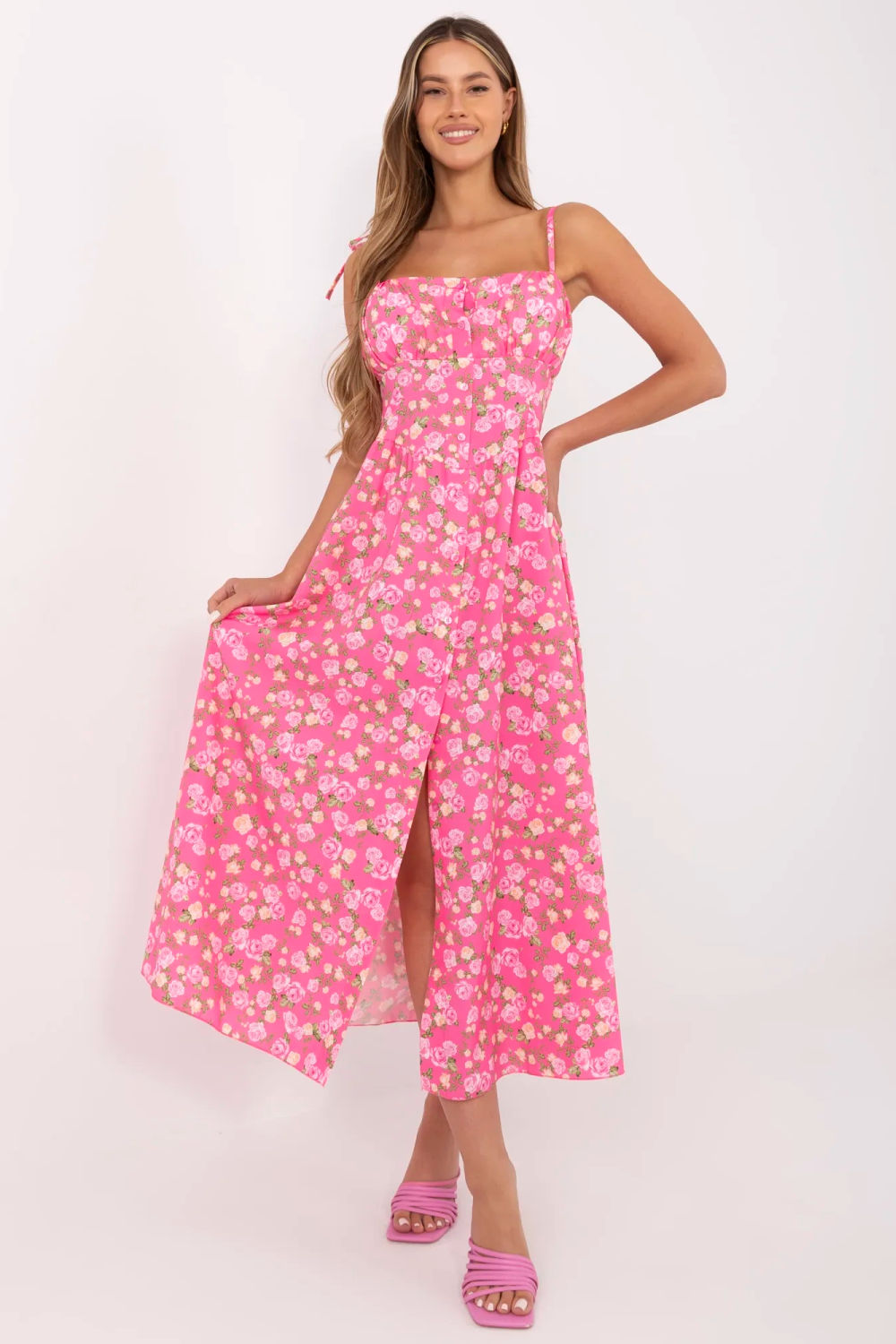 Sukienka Model MI-SK-23817-2.00 Pink - Italy Moda