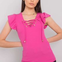 Bluzka Model DHJ-BZ-13301.34P Pink – Italy Moda