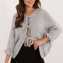 Sweter Damski Model MI-SW-2911.91 Grey – Italy Moda