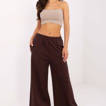 Spodnie Damskie Model IT-SP-21559.75 Dark Brown – Italy Moda