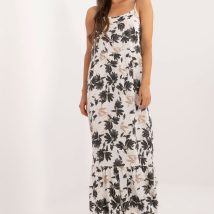 Sukienka Model DHJ-SK-7772.25 White/Black – Italy Moda