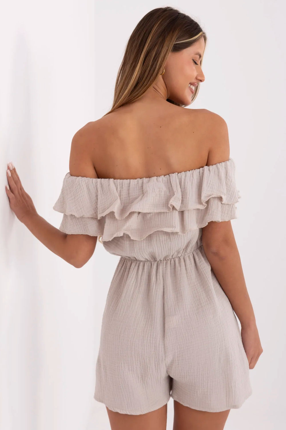 Kombinezon Model MI-KO-A5050.65 Beige - Italy Moda - obrazek 4