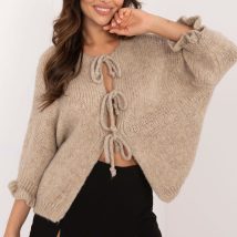 Sweter Damski Model MI-SW-2911.91 Dark Beige – Italy Moda