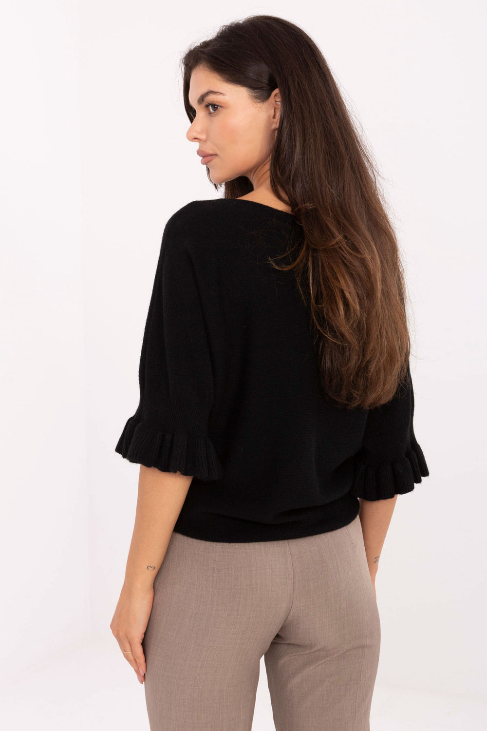 Sweter Damski Model IT-SW-99244.65 Black - Italy Moda - obrazek 4