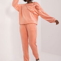 Spodnie Komplet Model DHJ-KMPL-8831.14X Brzoskwinia – Italy Moda