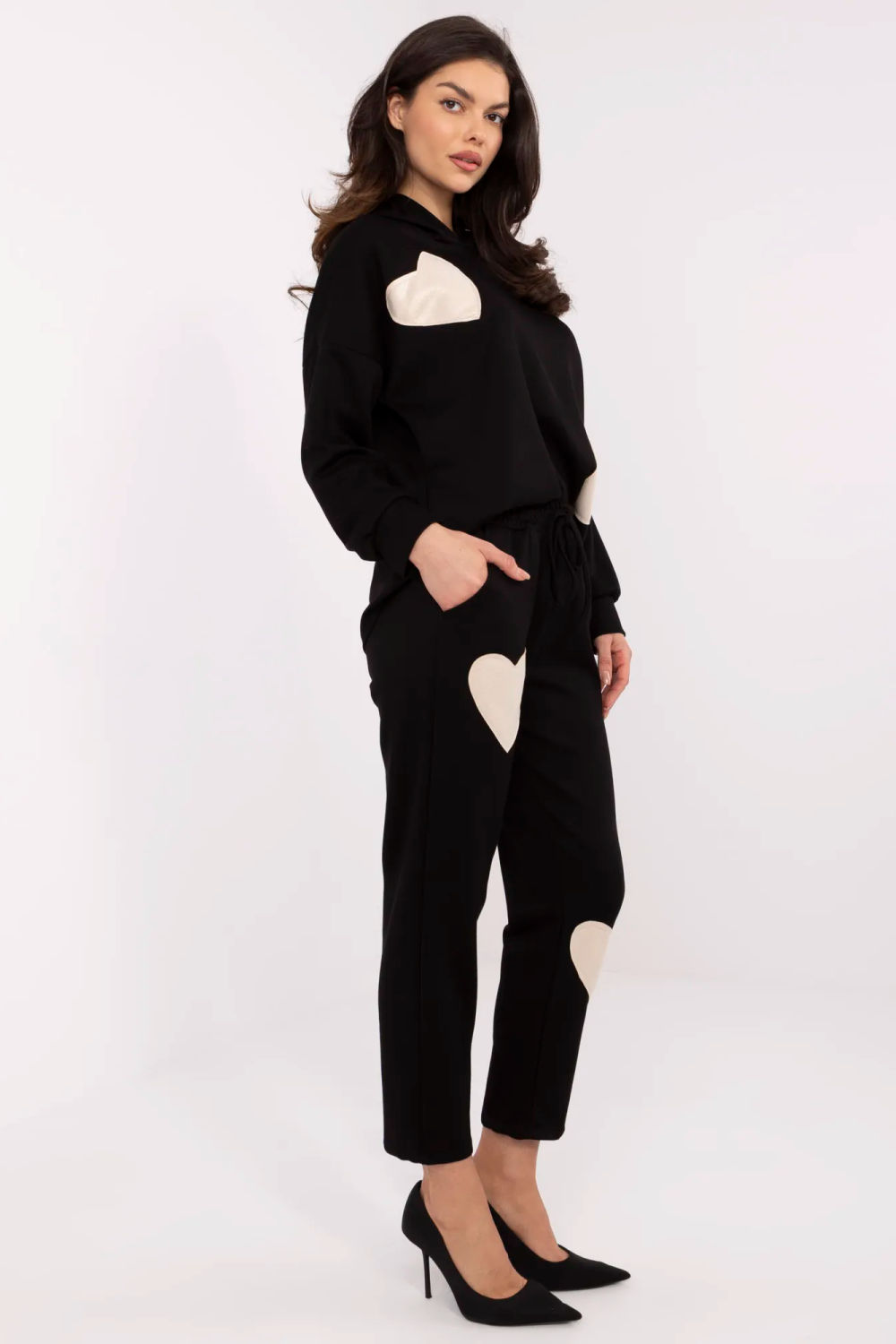 Spodnie Komplet Model MI-KMPL-M61431.68P Black - Italy Moda - obrazek 3