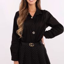 Koszula Damska Model DHJ-KS-20132.04P Black – Italy Moda