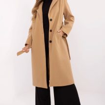 Płaszcz Damski Model MO-PL-1804.00 Camel – Italy Moda
