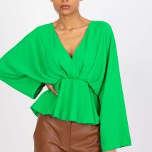 Bluzka Model DHJ-BZ-11979.67 Green – Italy Moda