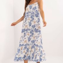 Sukienka Model DHJ-SK-7772.25 White/Blue – Italy Moda